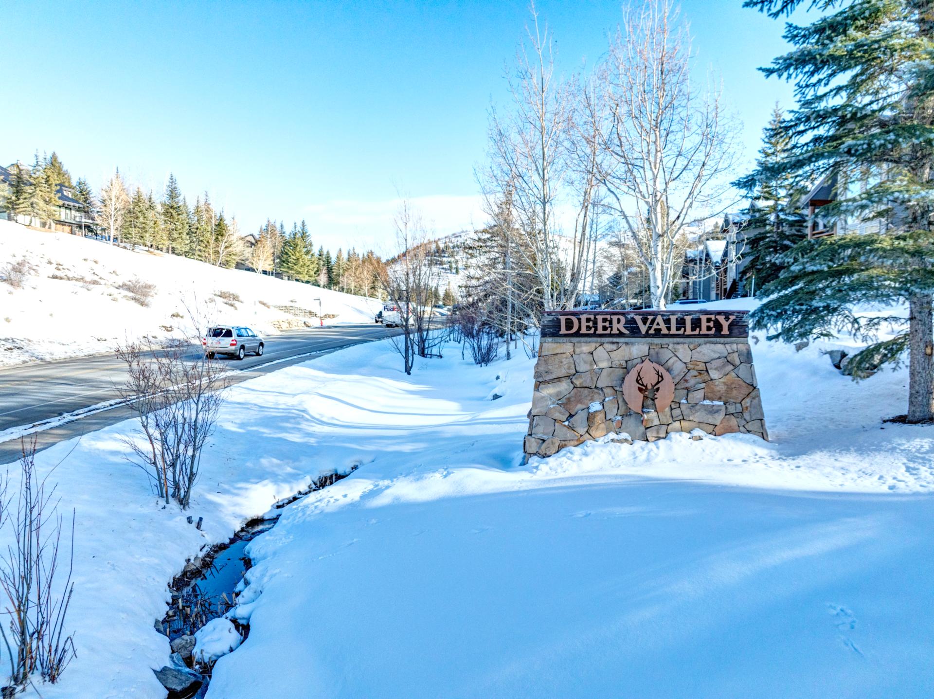 Welcome to Deer Valley. Your luxury alpine escape nestled in fresh mountain snow.