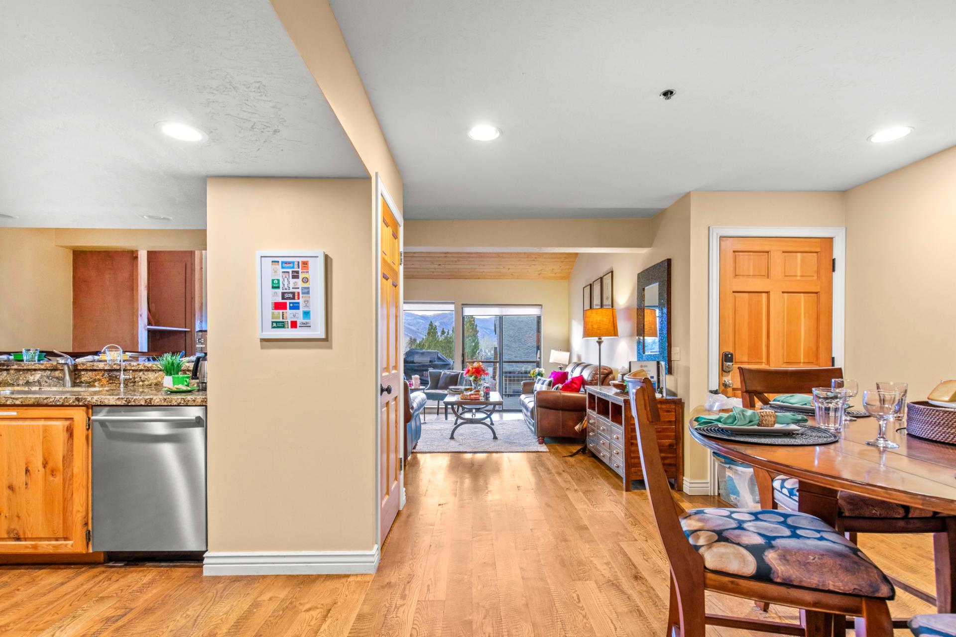 Open space concept for all to gather together