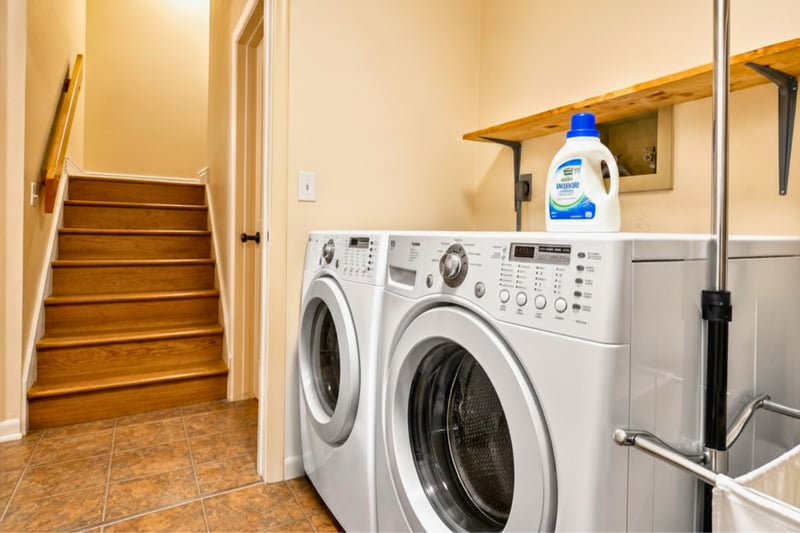 Pack light and stay fresh throughout your stay, with your in-home laundry room
