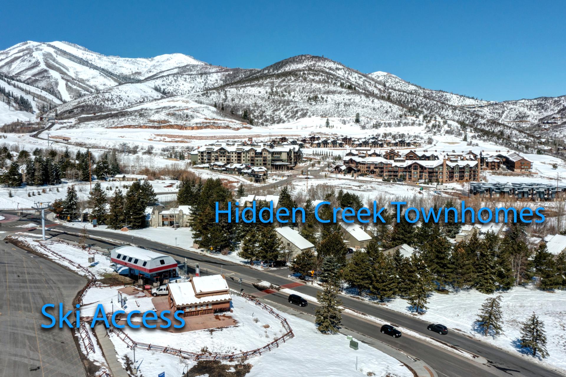 Just steps from your front door, taking the People mover to the base of The Canyons village is a snap!