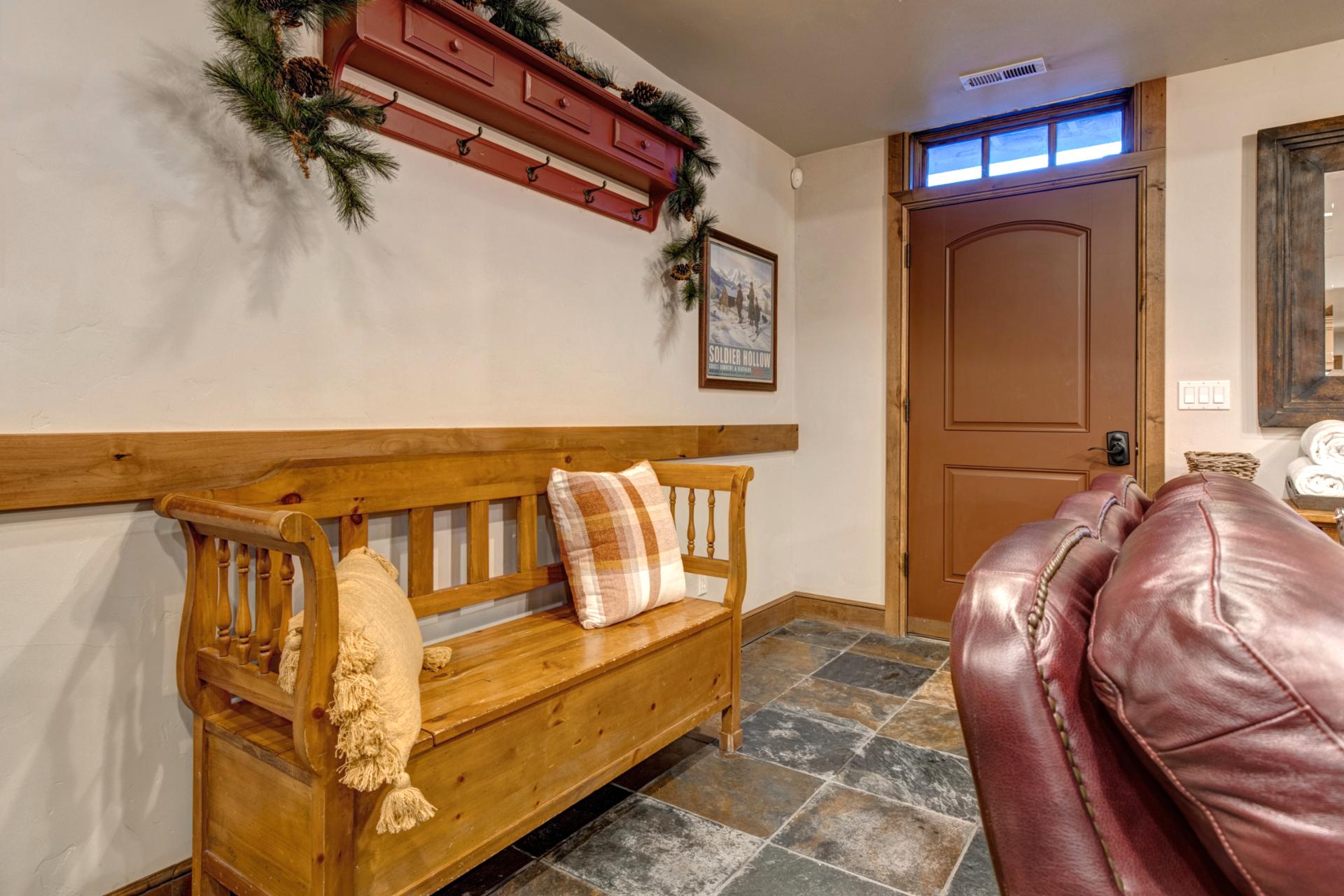 Entrance to your vacation home