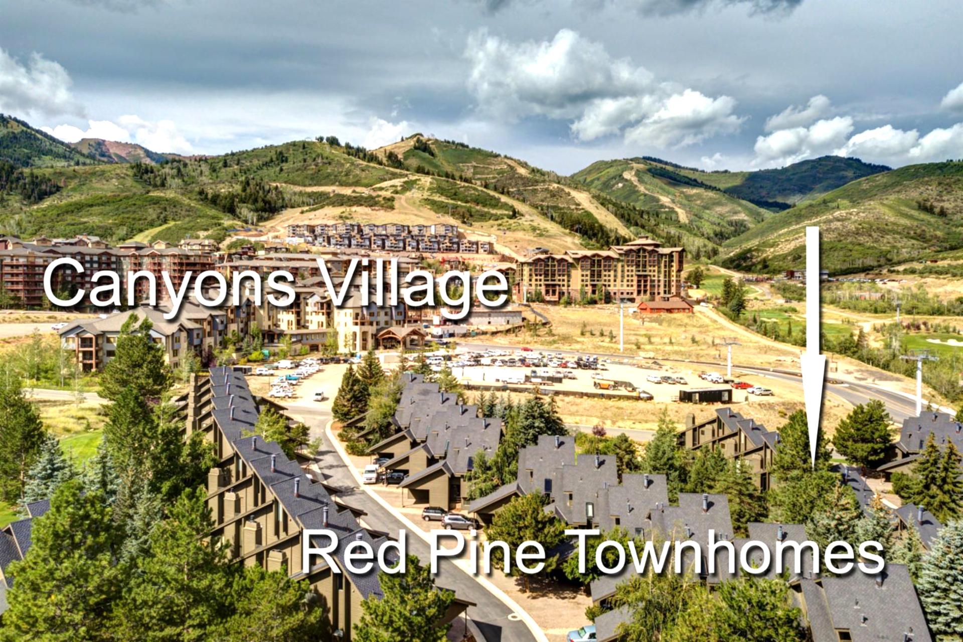 Community green space and trees offer fresh mountain air right outside your door.