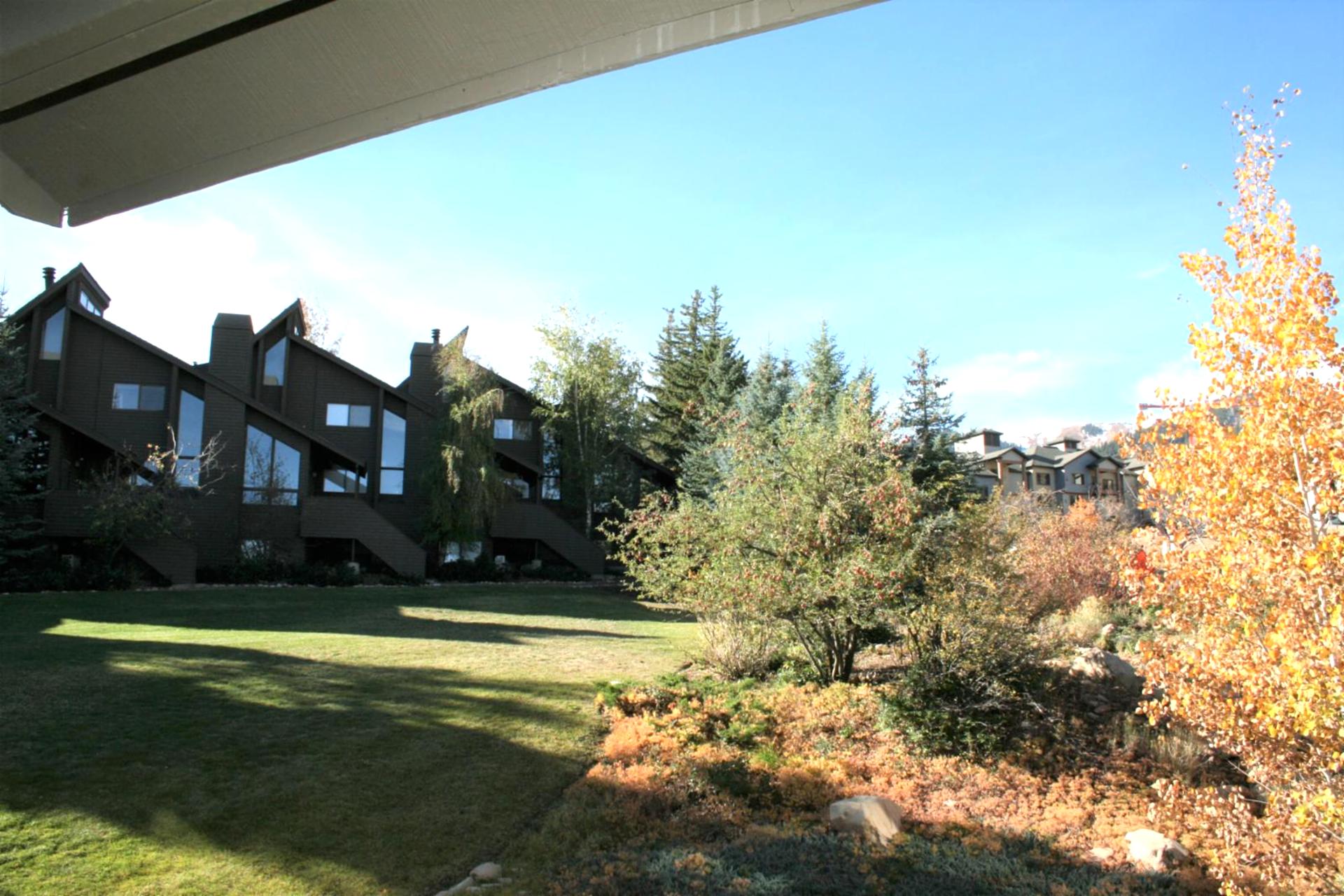 Enjoy morning coffee or après-ski drinks in your private outdoor space.