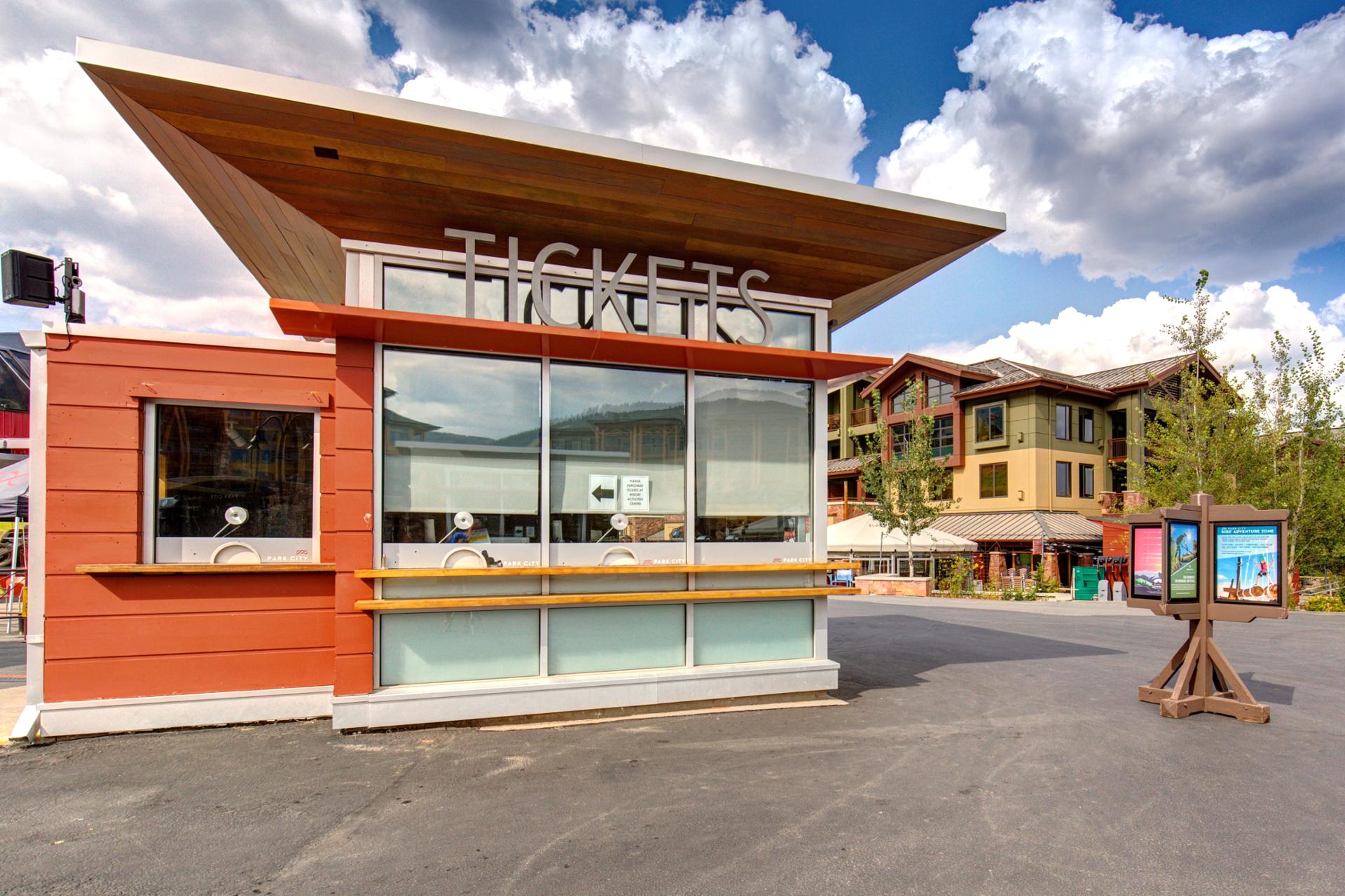 Lift ticket station is just minutes away for added convenience.