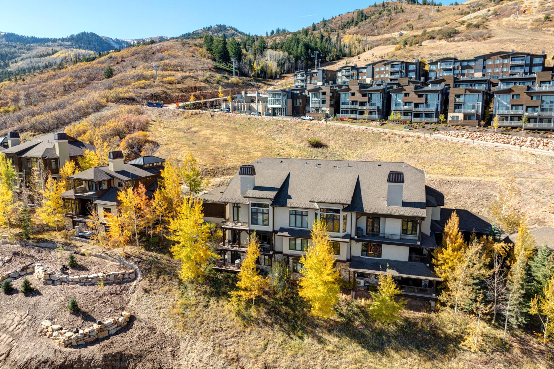 This tucked-away neighborhood offers alpine beauty just steps from adventure.