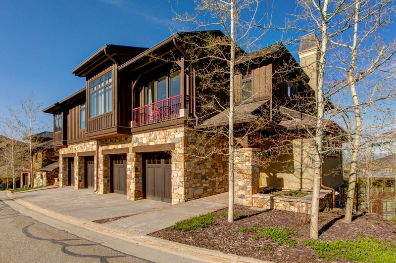 Quiet end-unit townhome blends privacy with easy access to lifts and dining.